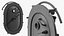 Oval Submarine Hatch with Window Black