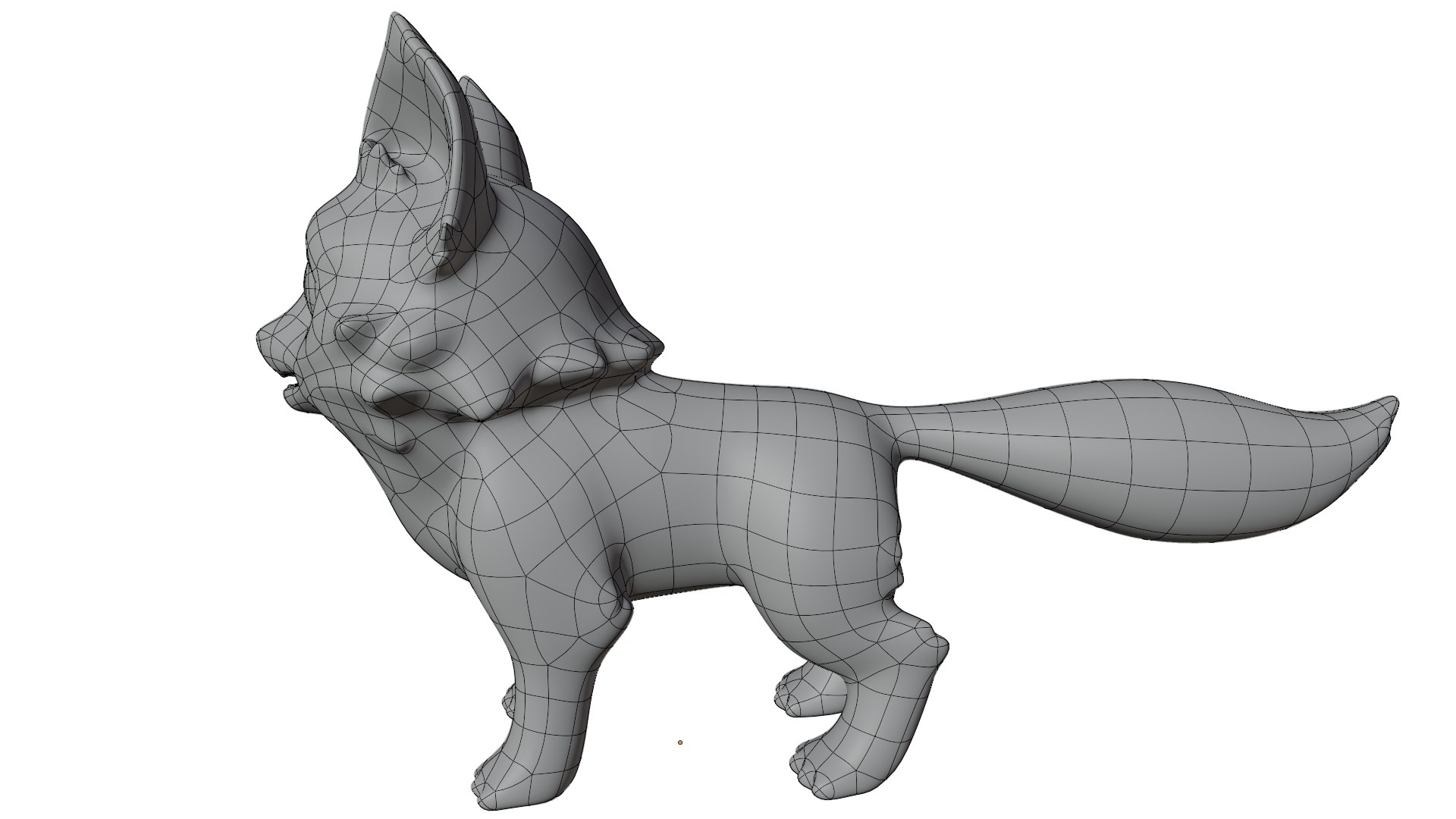 Cartoon Fox Model - TurboSquid 2305331