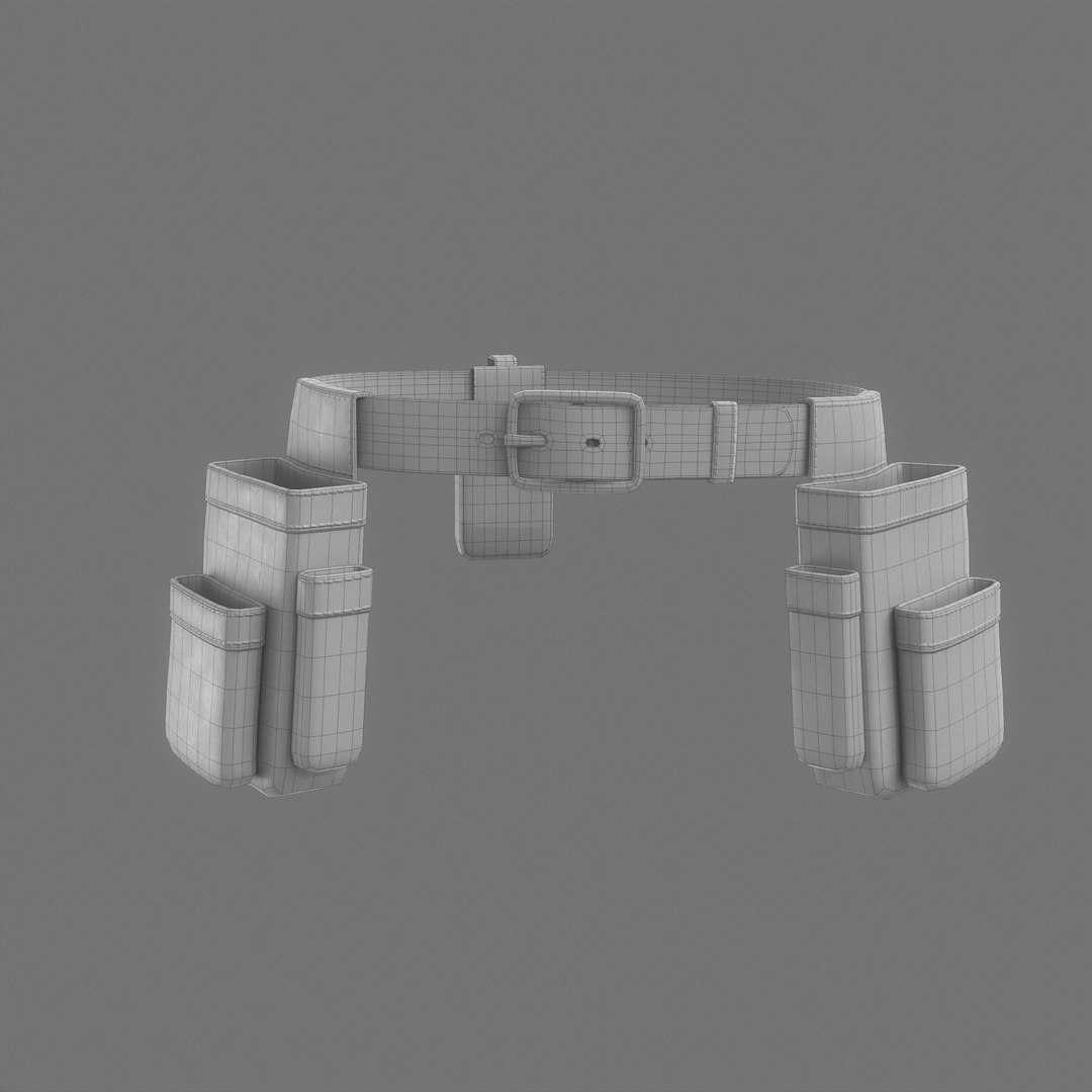 3D model Tool Belt Game Ready https://p.turbosquid.com/ts-thumb/7g/uohTQf/h4/wire_00001/jpg/1651831896/1920x1080/fit_q87/ae3b9a1506d05796ec6bc432dd176b3c38efeab3/wire_00001.jpg