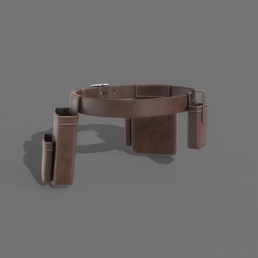 3D model Tool Belt Game Ready https://p.turbosquid.com/ts-thumb/7g/uohTQf/ke/shaded_00039/jpg/1651831897/1920x1080/fit_q87/7e0bf22278210b6a1492dd92966d43e303baf1fe/shaded_00039.jpg