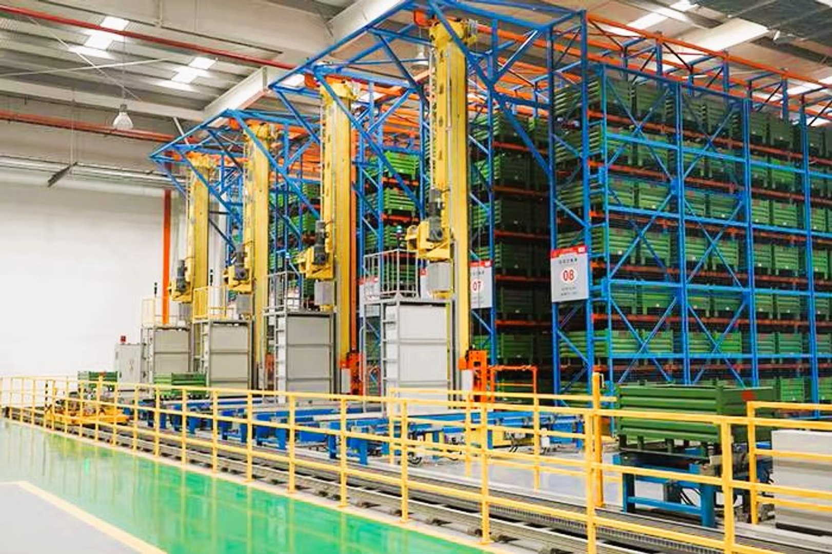 ASRS Stacker Crane 3D CAD Model - Automated Storage Retrieval System 3D ...