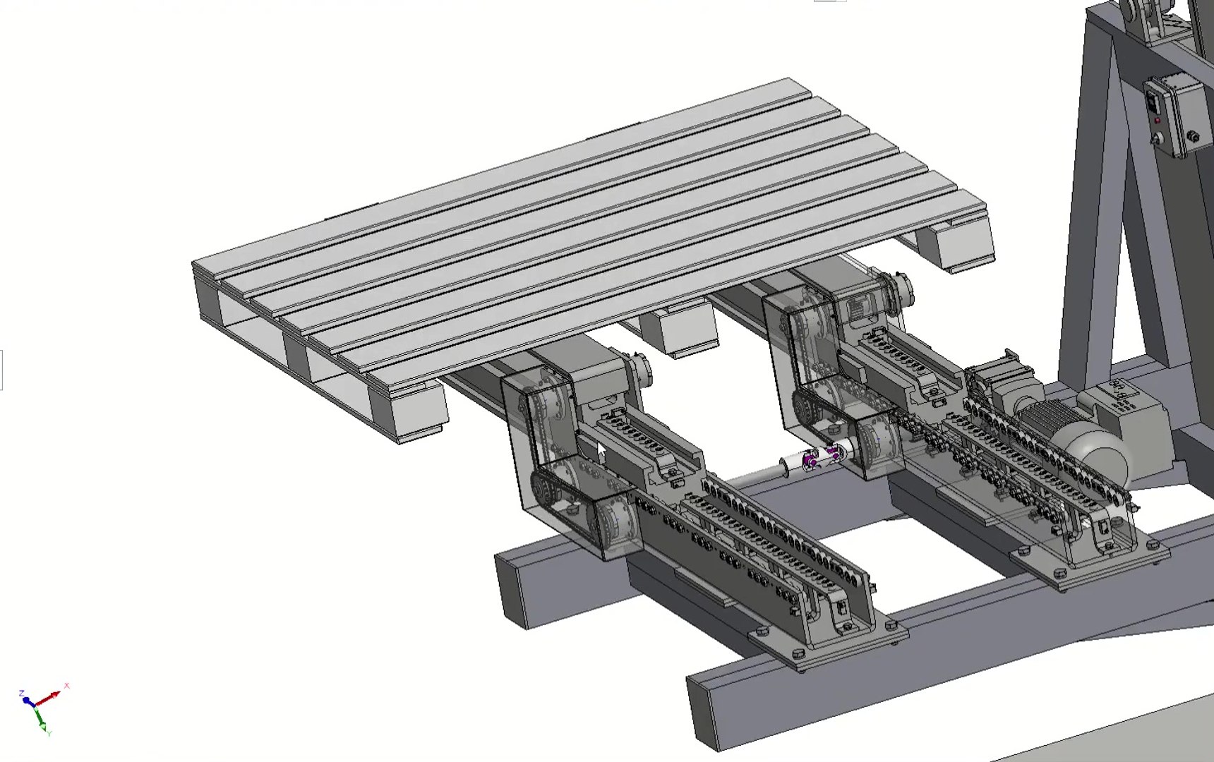 ASRS Stacker Crane 3D CAD Model - Automated Storage Retrieval System 3D ...