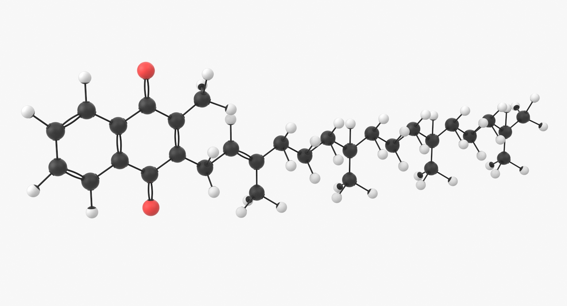 3D model vitamin k1 phytomenadione molecule TurboSquid 1422106