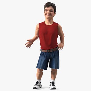 Happy Dwarf Man Summer Style