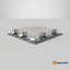 Central Processing Unit Chip Silver