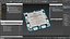 Central Processing Unit Chip Silver