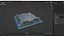 Central Processing Unit Chip Silver