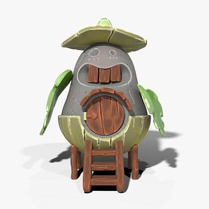 Stylized Leaf DoDo House