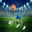 3D Cartoon Footballer Rigged model