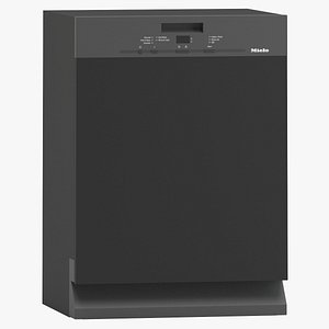 3D miele g4925usbl dishwasher model