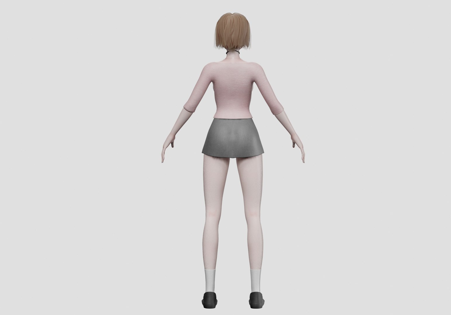 Standard Basic Girl V29227 3D Model - TurboSquid 2271085