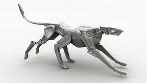 3d robotic dog model