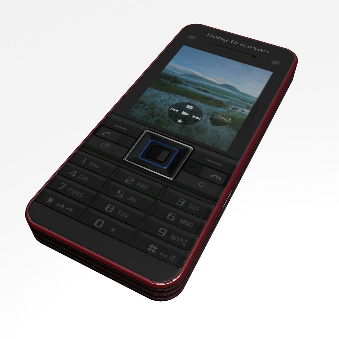 索尼爱立信c9023d模型 - turbosquid 635856