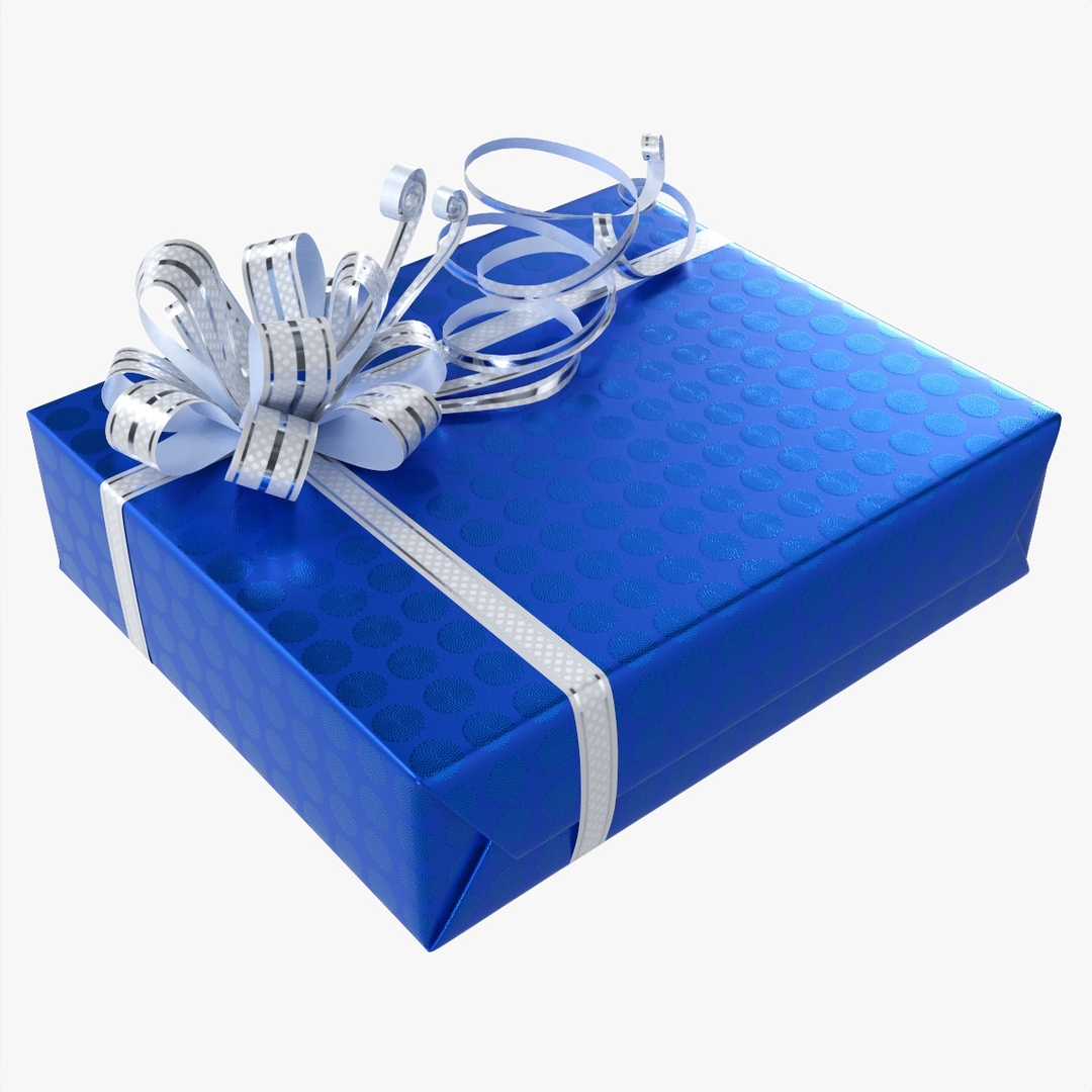 Gift 3d model. Gift 3d model