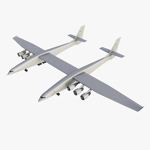 strato launch aircraft airplane 3D