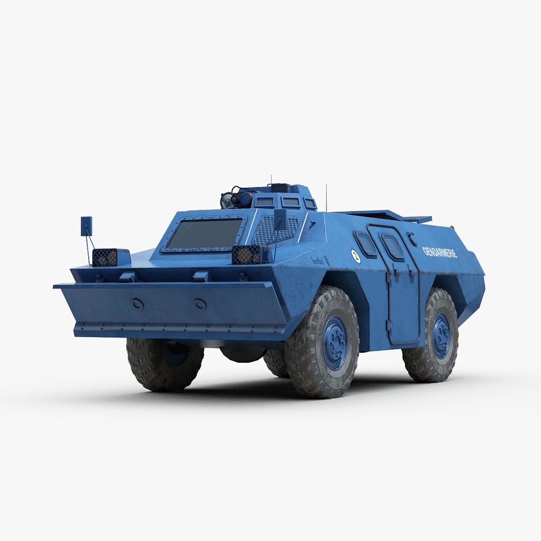 PERFEX PE713 Masstab: 1/43 | BERLIET VXB 170 VBRG ANFIBIO BLINDATO GENDARMERIE AVEC LAME 1974 BLUE
