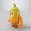 Personaje y activos del juego Fall Guys Banana 8K