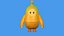 Personaje y activos del juego Fall Guys Banana 8K