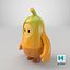 Personaje y activos del juego Fall Guys Banana 8K