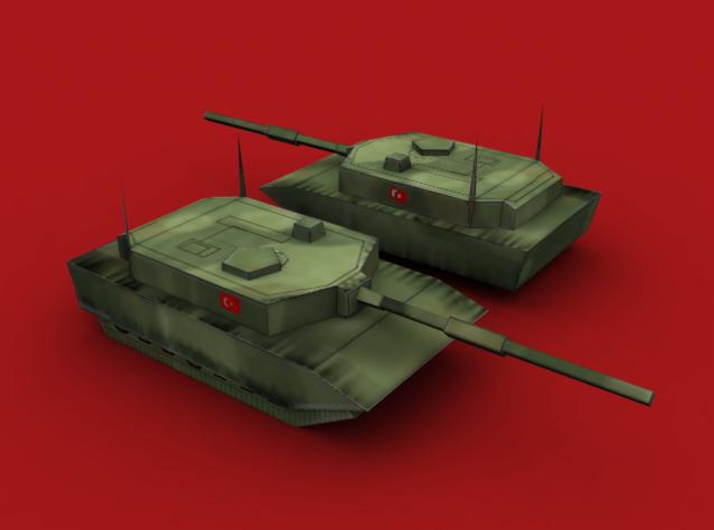 Tank Leopard 2 A4 3ds Free