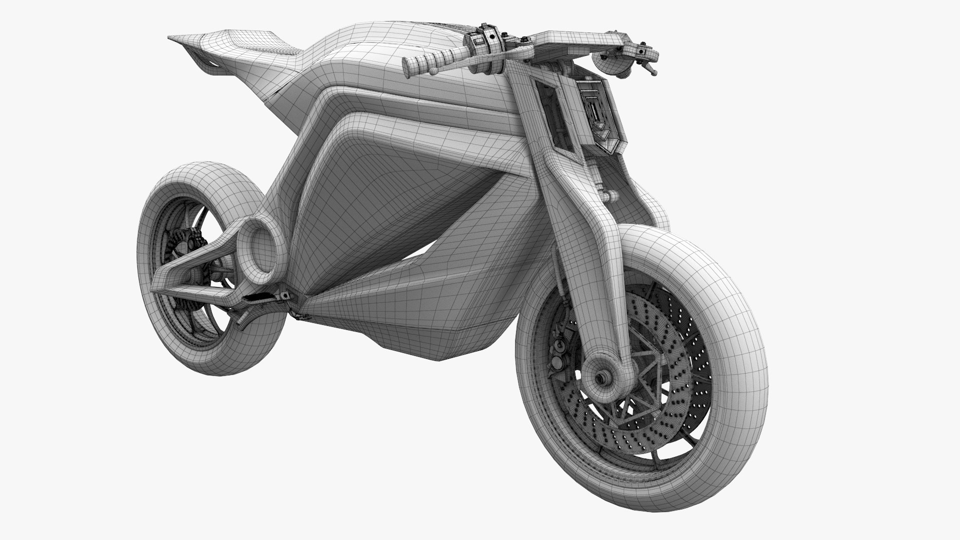 Concept Motorcycle Model - TurboSquid 2275885