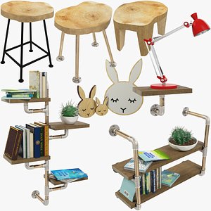 Loft Furniture and Accessories Collection V2