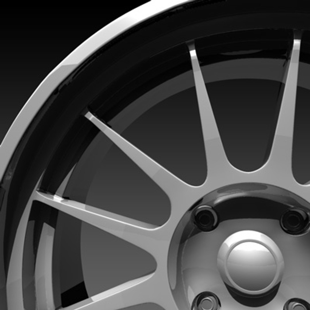 3d imitation rim model