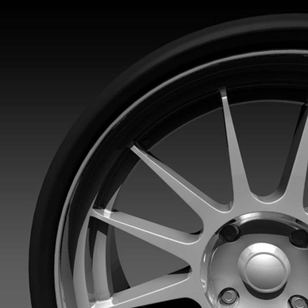 3d imitation rim model