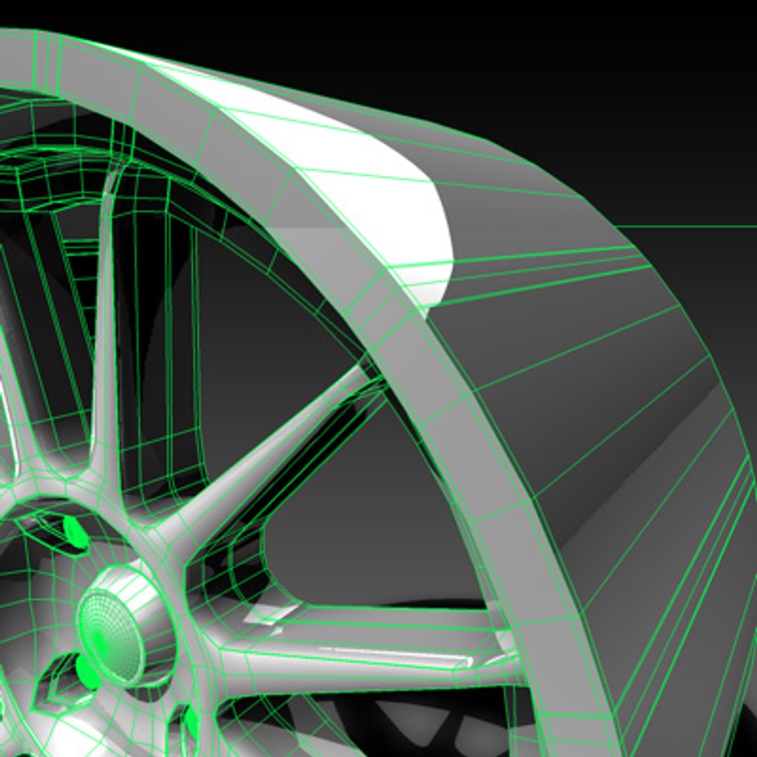 3d imitation rim model