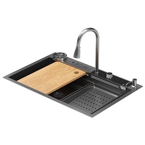 3D model LEFTON kitchen sink