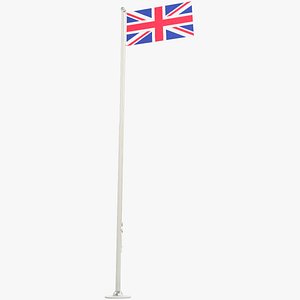 British Flag V6 3D