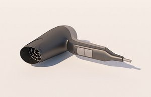 Generic hairdryer 3D model - TurboSquid 1536879