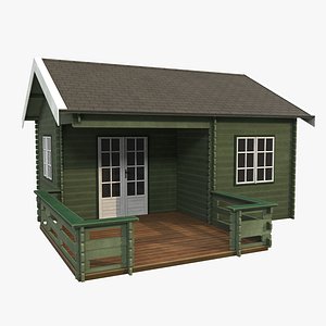 Garden Cabin 4 model