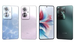 3D Oppo Reno 11 F All Colors model