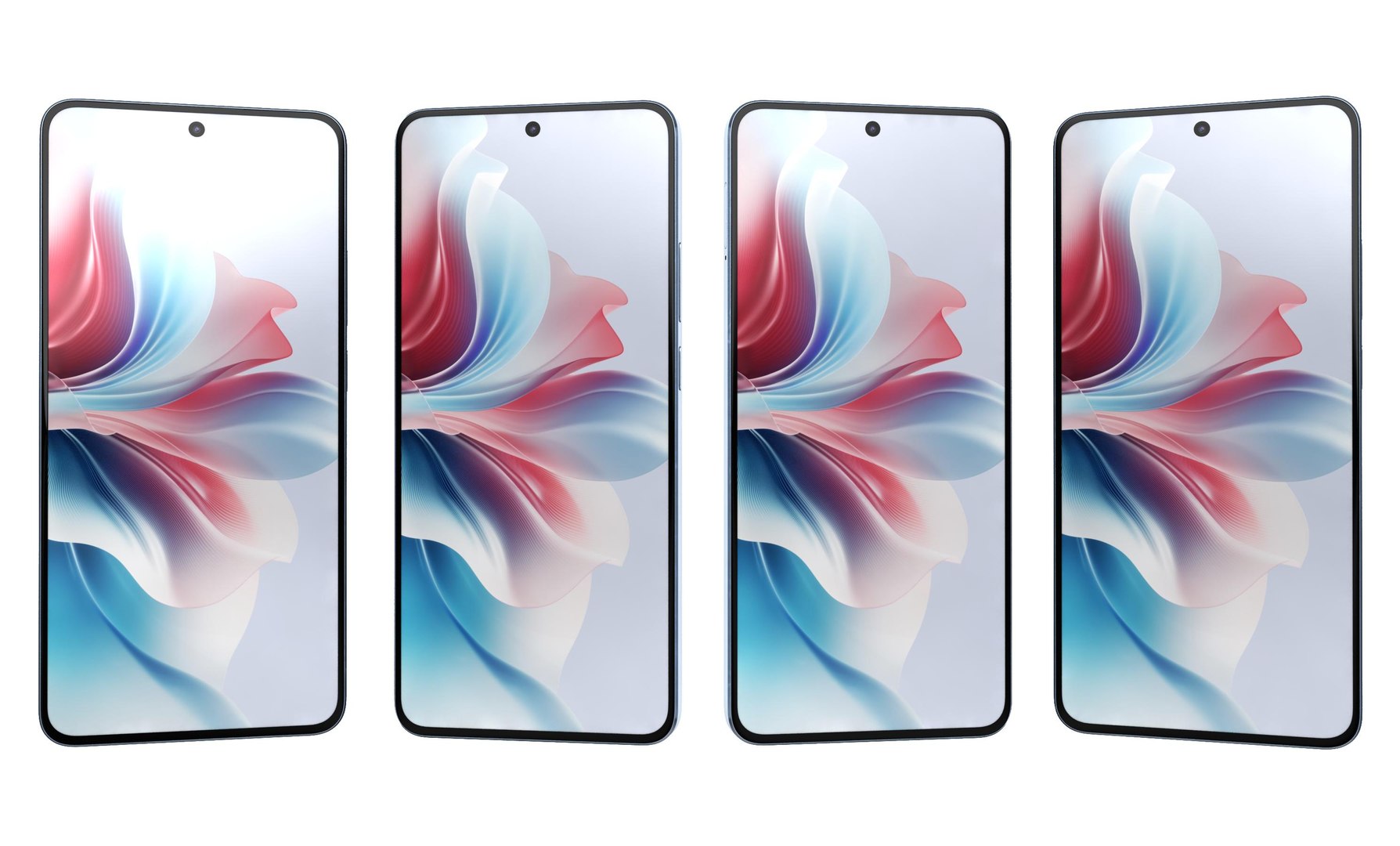 3D Oppo Reno 11 F All Colors Model - TurboSquid 2200742