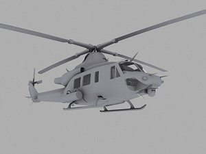 3dsmax uh-1y huey venom usmc