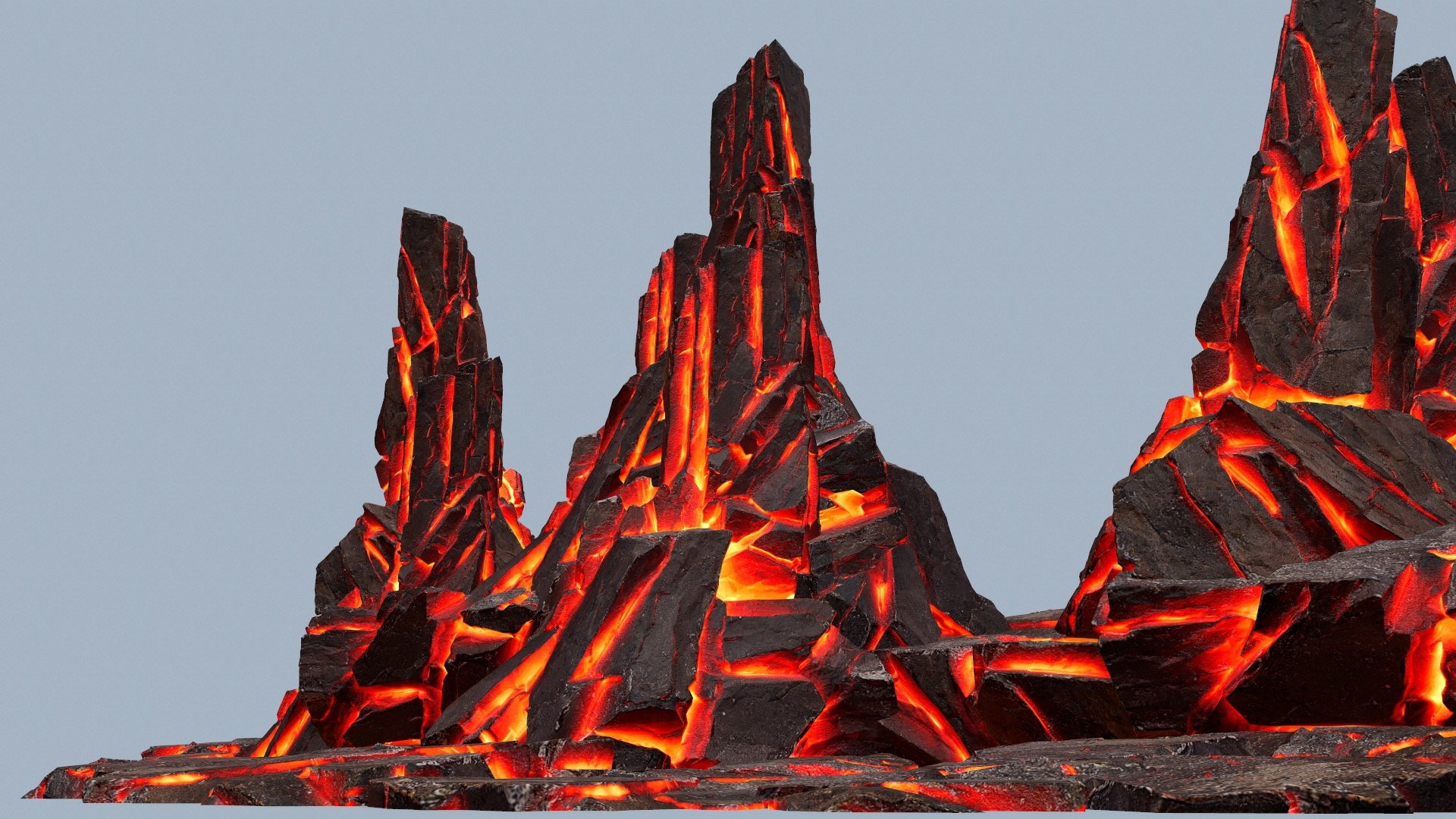 Lava Rocks Model - TurboSquid 2211583