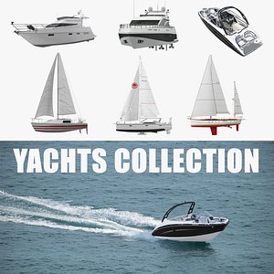 yachts 3 3D model