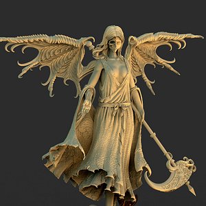 3D 3D Game Assets 3D print model Angel figurines model