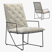 Lounge Chair Syrma 600-SAB by Casa Desus