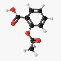 Aspirin Molecule