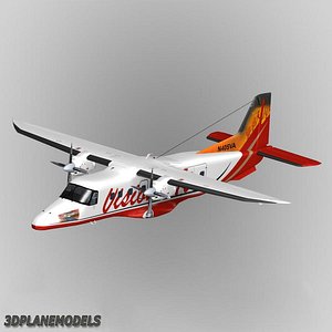 3d fairchild dornier 228 vision model