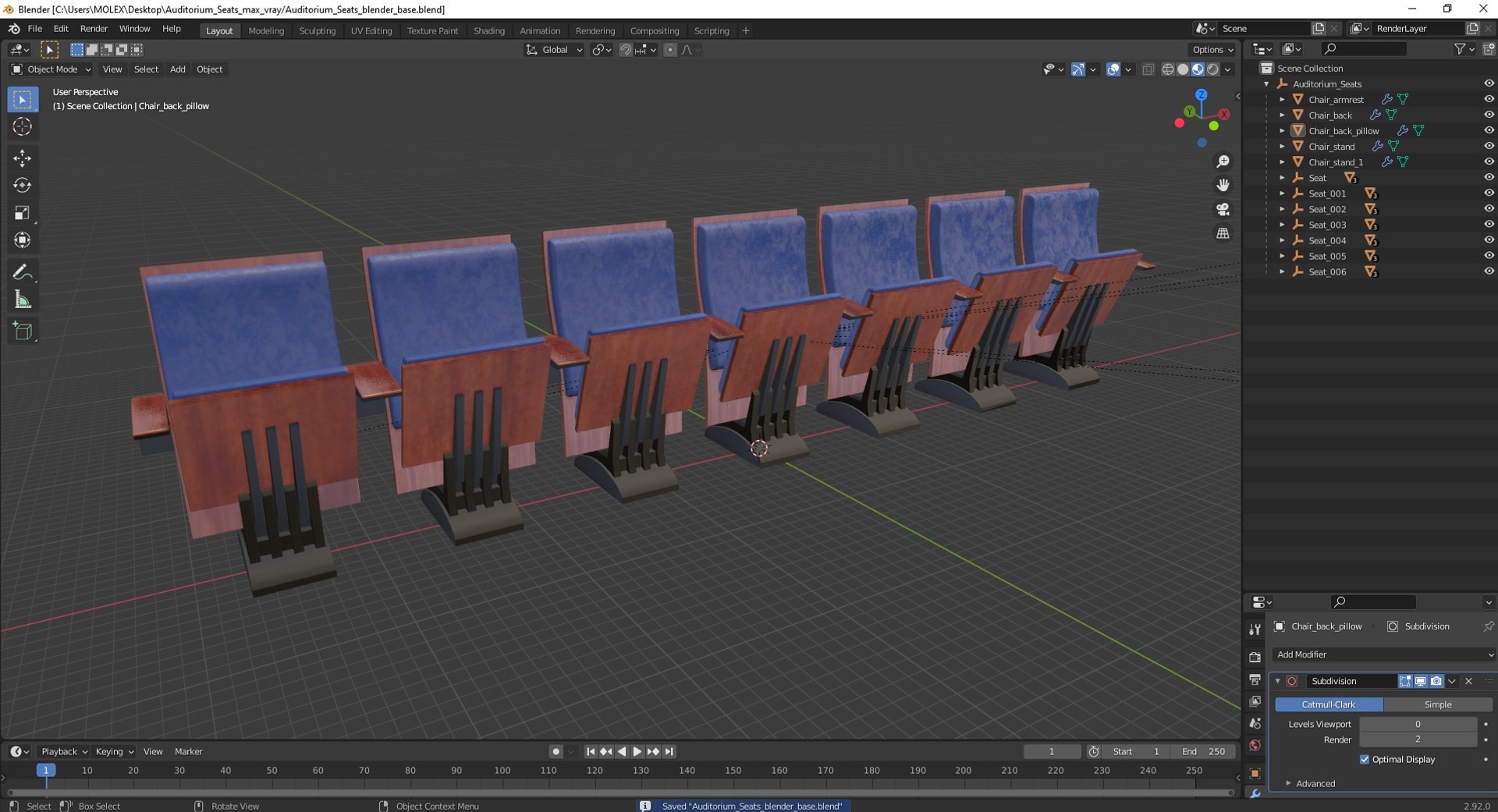 Auditorium Seats 3D model https://p.turbosquid.com/ts-thumb/7h/xwVFTt/tE/auditoriumseatsvray3dmodel037/jpg/1695680580/1920x1080/fit_q87/069c8644562f0e9bdd0b0985c648bb1093d0b2c1/auditoriumseatsvray3dmodel037.jpg