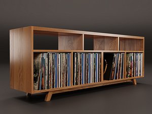 Vinyl Storage No-17 3D