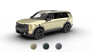 3D Kia Telluride X-Line SX 2027 3d model model