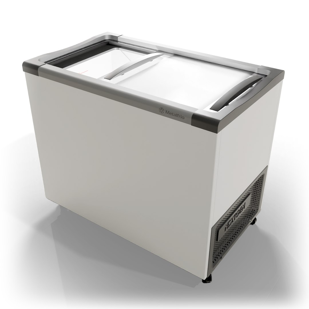 3D Model Horizontal Freezer Metalfrio NF30s - TurboSquid 2221663