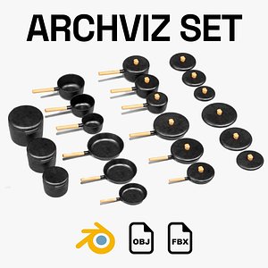 Nordic kitchen ustensiles set