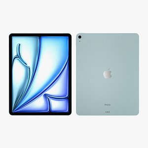 3D model Apple iPad Air 13 2024 Blue