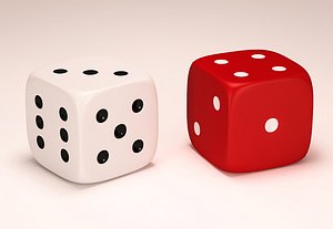 max dices white red