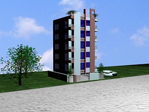 3dsmax nice building